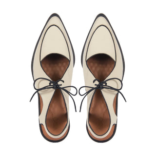 Sapato Cindy Couro Adô Cor Off White