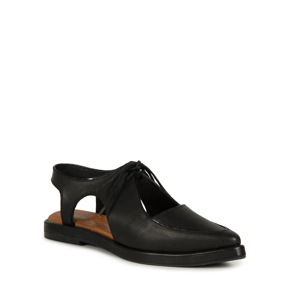 Sapato Cindy Couro Adô Cor Preto