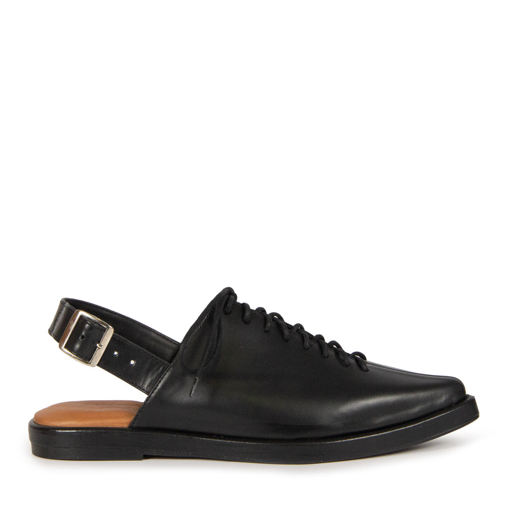 Sapato Berna Couro Adô Cor Preto