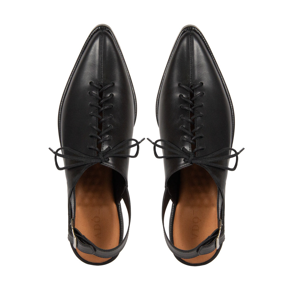 Sapato Berna Couro Adô Cor Preto
