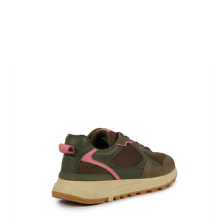 Tênis Zuzu Couro Adô Cor Verde Oliva