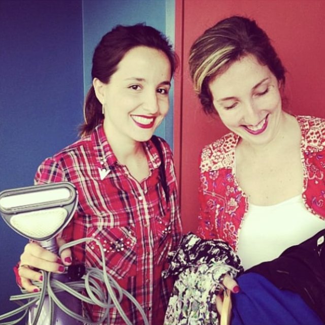 Via @amandamendonca preparando ensaio de Inverno!