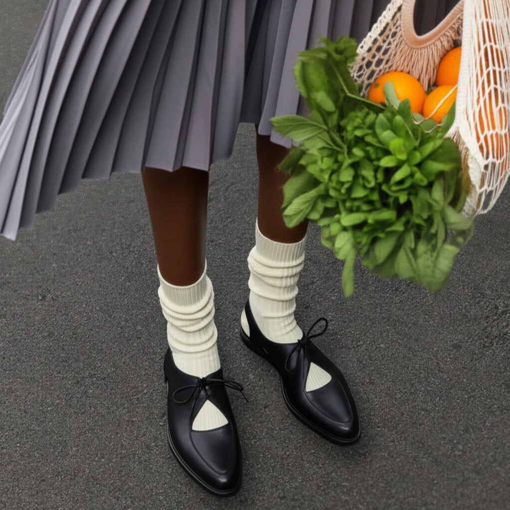 Sapato Cindy Couro Adô Cor Preto