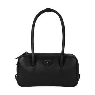 Bolsa Cla Baguete Couro Adô Cor Preto