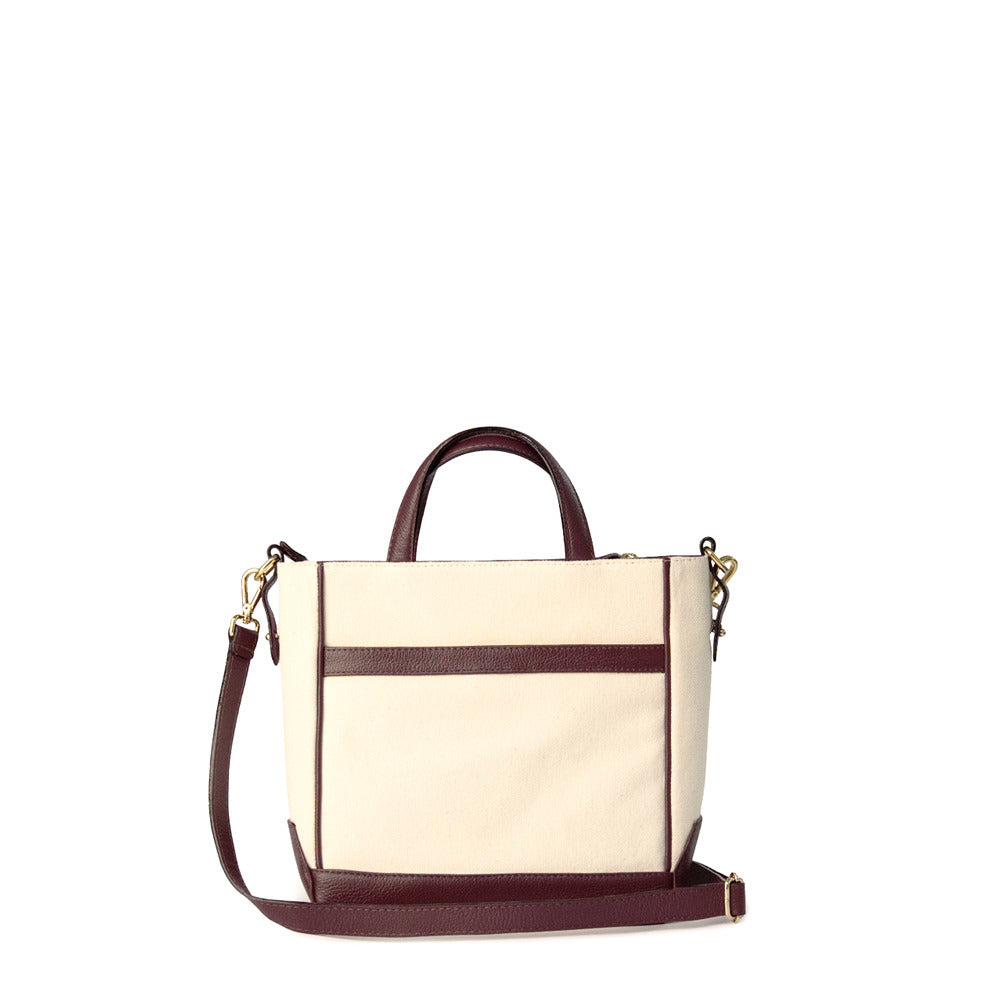 Bolsa Tote Mini Lu Ferreira Adô Cor Marrom Cacau