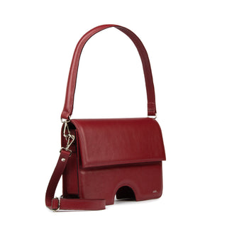 Bolsa Opening Couro Adô Cor Framboesa