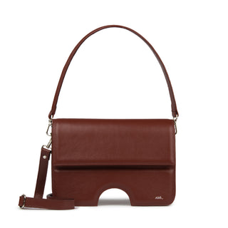 Bolsa Opening Couro Adô Cor Marrom Cacau
