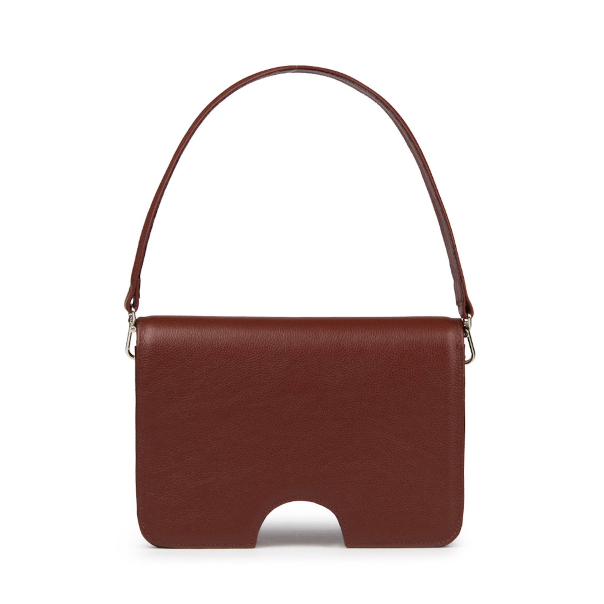 Bolsa Opening Couro Adô Cor Marrom Cacau