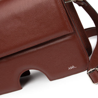 Bolsa Opening Couro Adô Cor Marrom Cacau