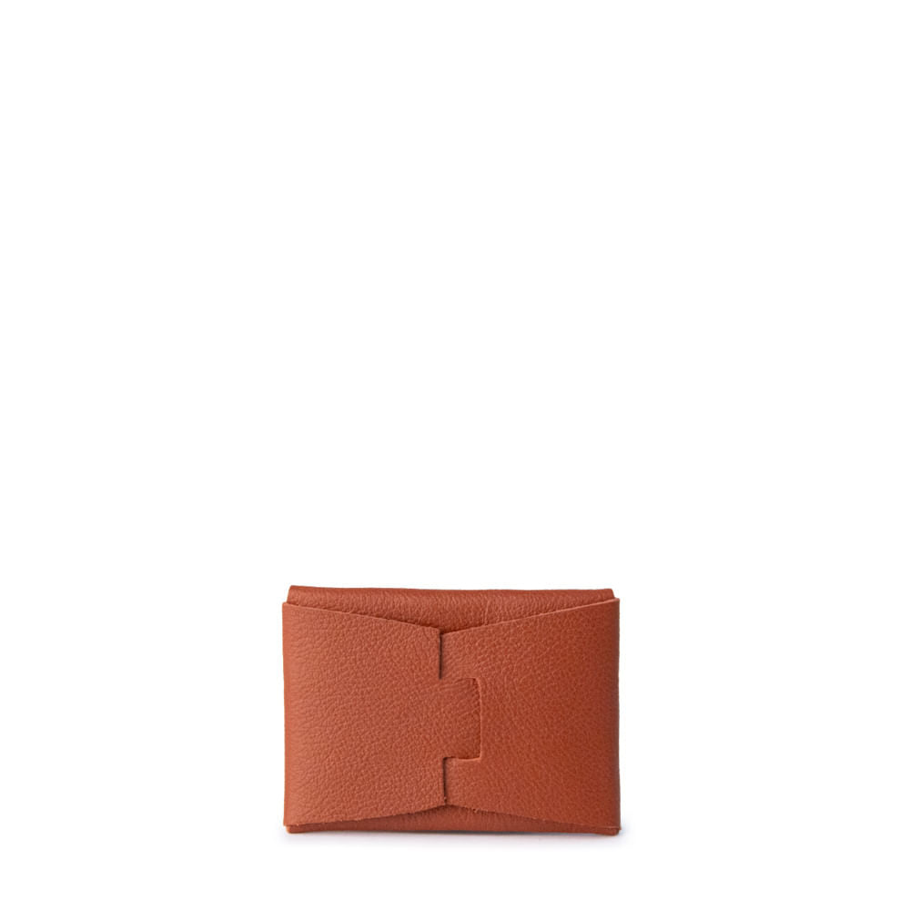 PORTA CARTAO DOBRA COR WHISKY