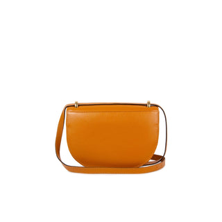 BOLSA OLI PEQUENA COURO ADÔ COR MEL HONEY