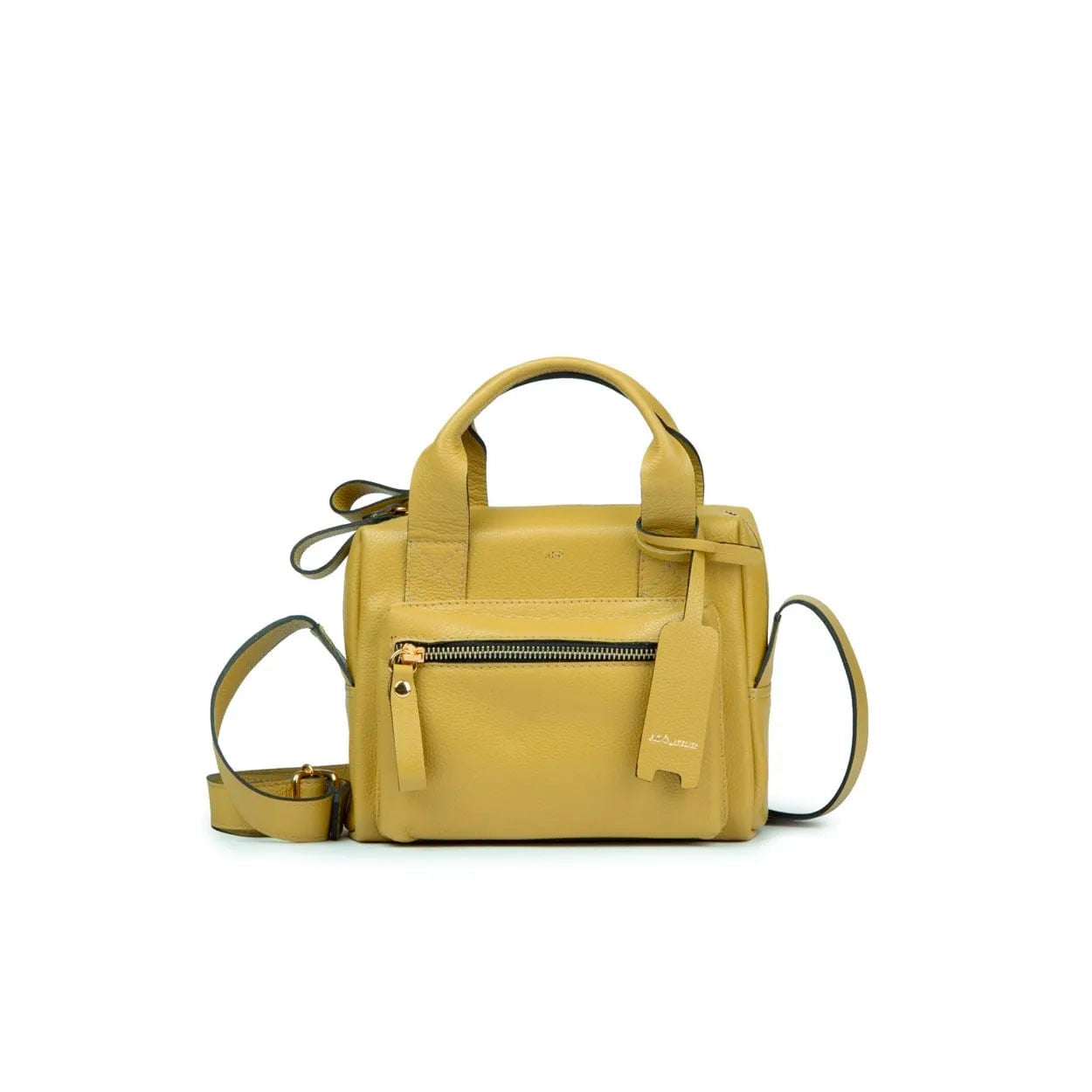 Bolsa Mka Mini Couro Adô Cor Verde Pistache