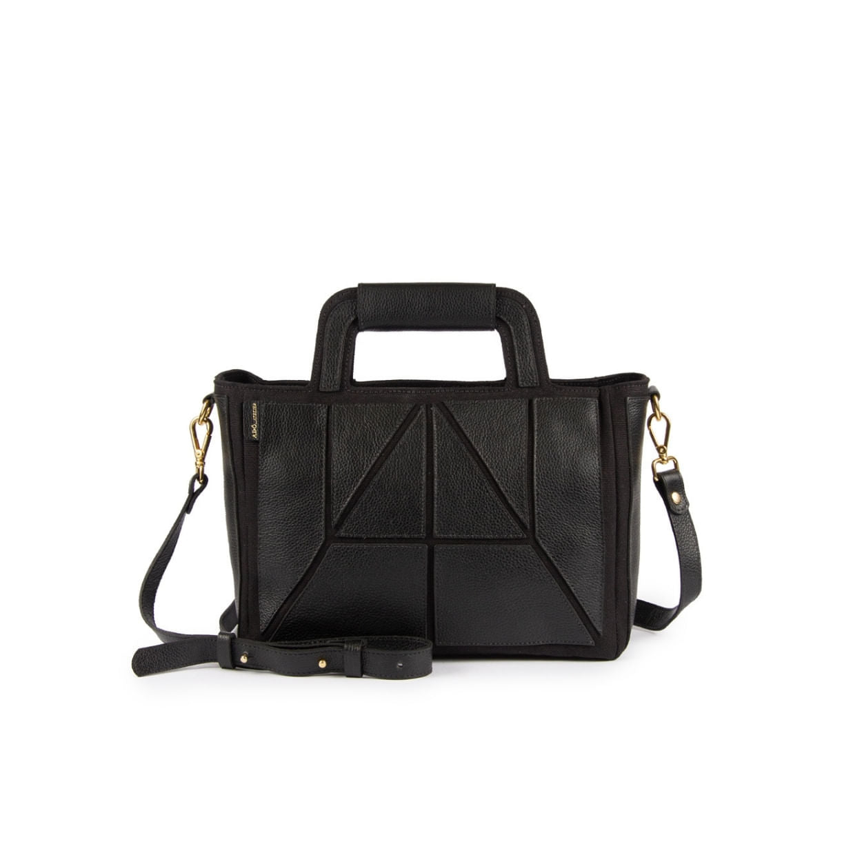 Bolsa Otto Mini Couro Adô Cor Preto