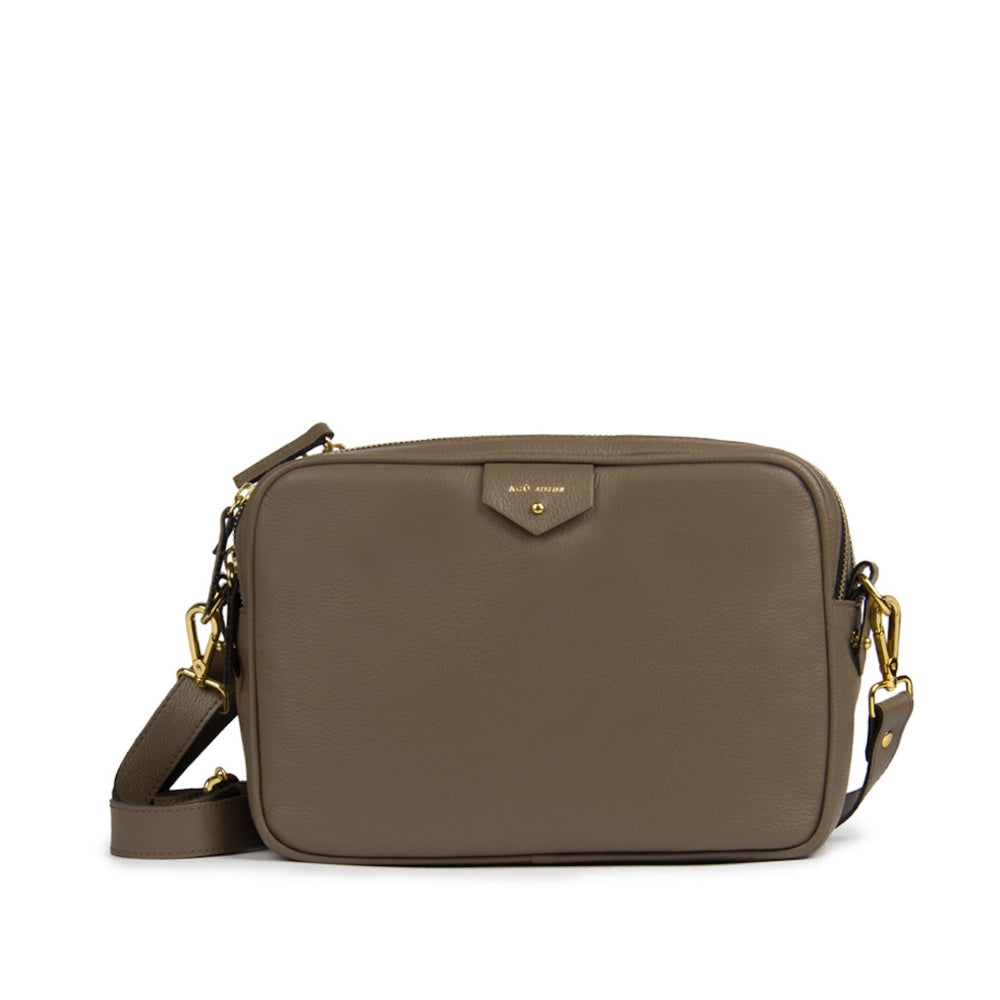 BOLSA CLA MEDIA COR CINZA FENDI