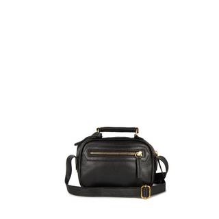 BOLSA BRICK E MINI COURO ADÔ COR PRETO