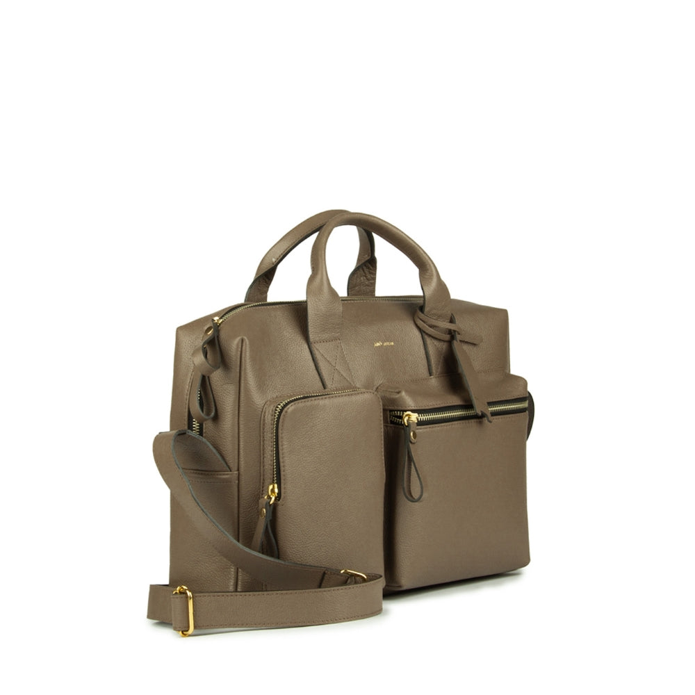 BOLSA MKA MEDIA COR CINZA FENDI
