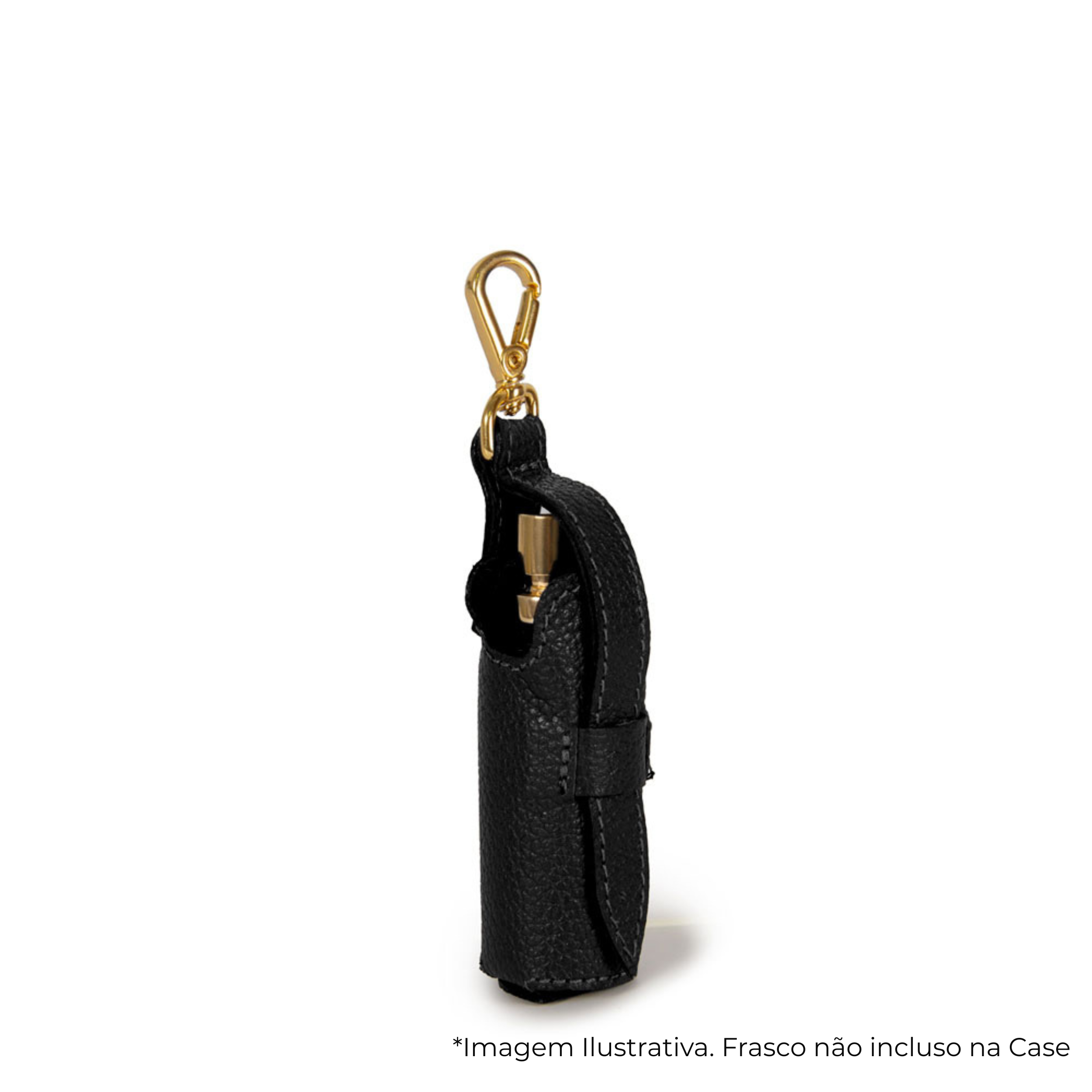 BOLSA COLLAB AMANDA COURO ADÔ COR PRETO