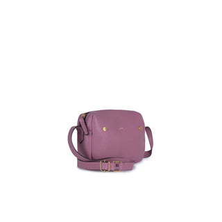 Bolsa Block Mini Essencial Couro Adô Cor Rosa Mauve