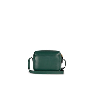 Bolsa Block Mini E Couro Adô Cor Verde Noturno