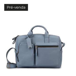 BOLSA MKA MEDIA COR AZUL GLACIAL