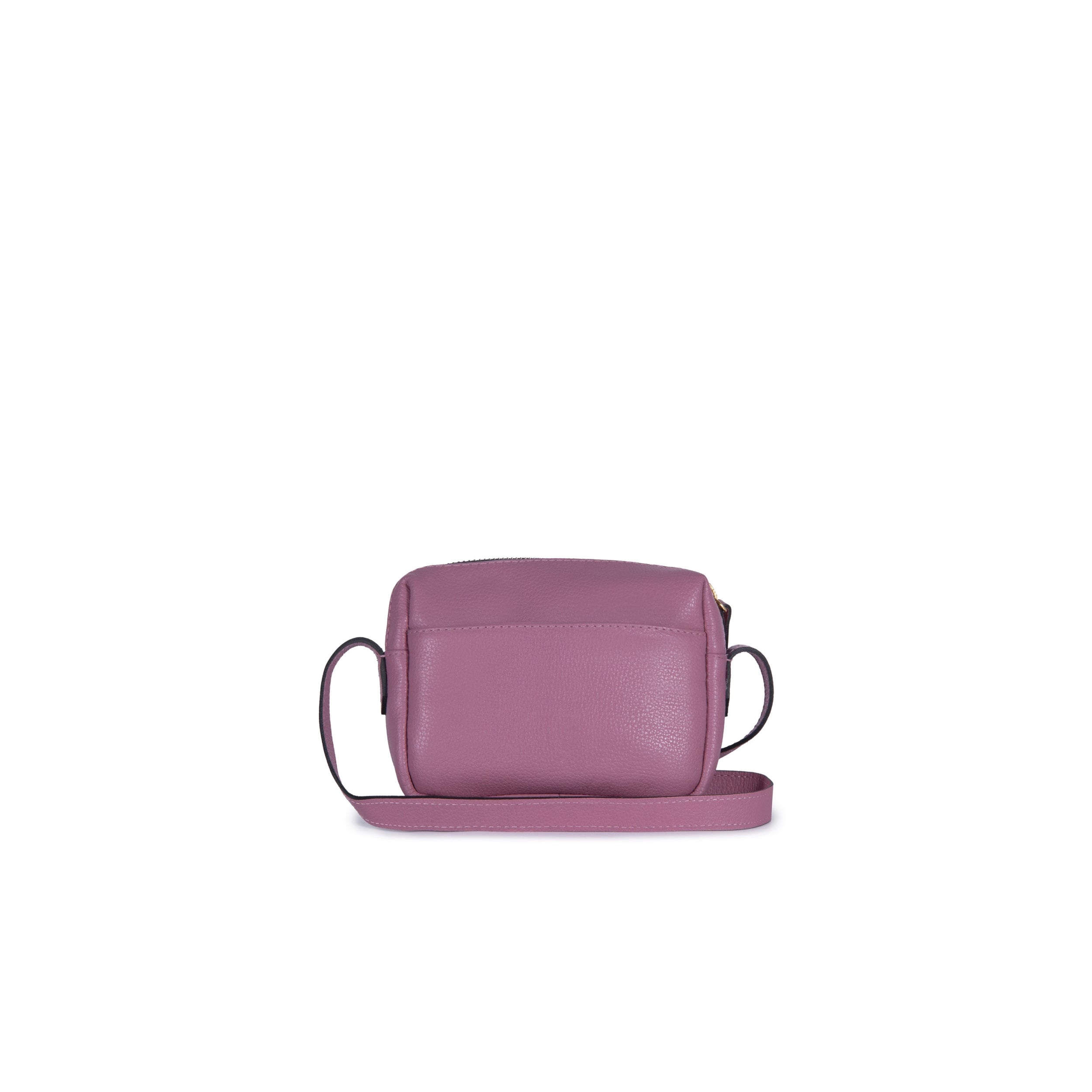 Bolsa Block Mini Essencial Couro Adô Cor Rosa Mauve