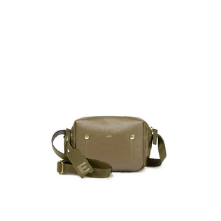 Bolsa Block Mini Essencial Couro Adô Cor Cinza Fendi