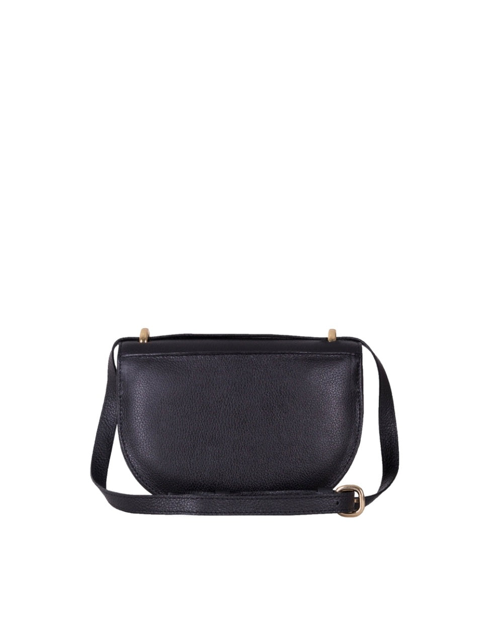 Bolsa Oli Pequena Couro Adô Cor Preto