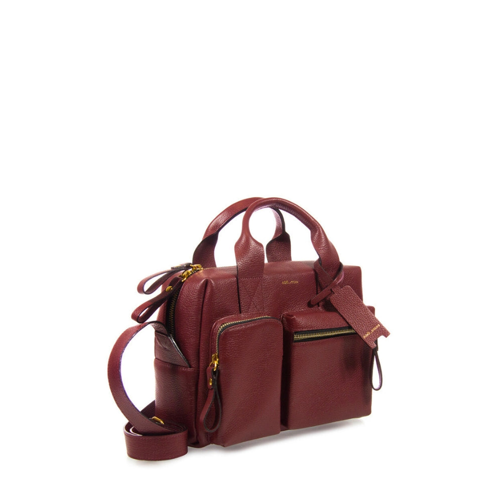 BOLSA MKA PEQUENA COR FRAMBOESA