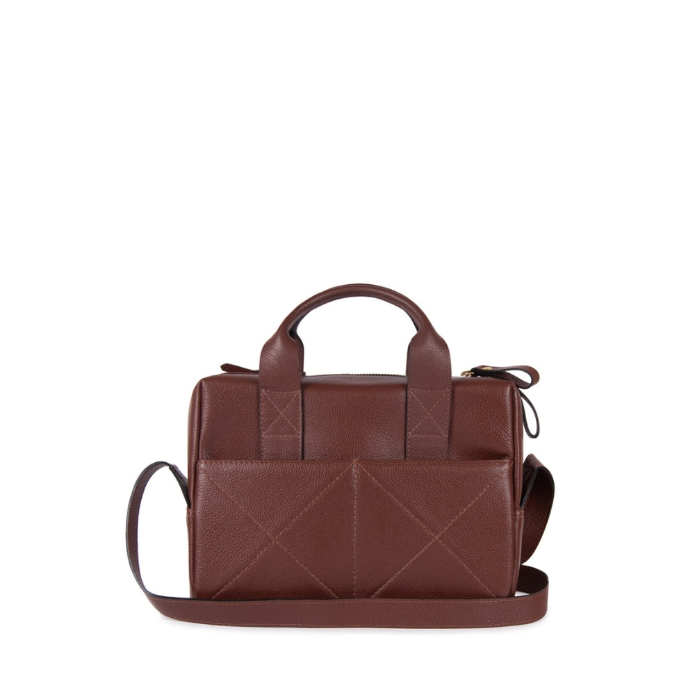 BOLSA MKA PEQUENA COR MARROM CACAU