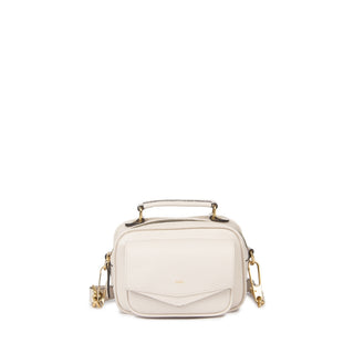 BOLSA BRICK MINI COR BRANCO LATTE