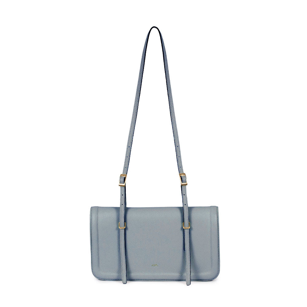 BOLSA ENVELOPE COR AZUL GLACIAL