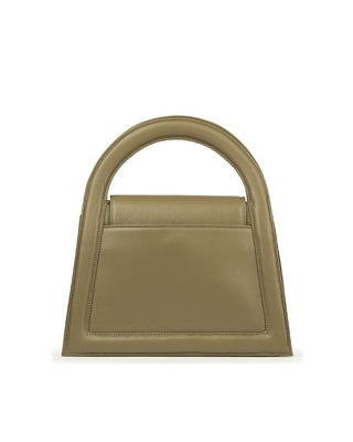 Bolsa Bambini Couro Adô Cor Cinza Fendi