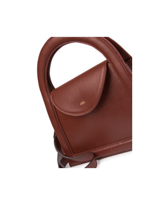 Bolsa Bambini Couro Adô Cor Marrom Cacau