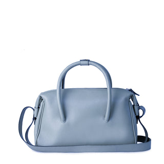 BOLSA TAB COURO ADÔ COR AZUL GLACIAL