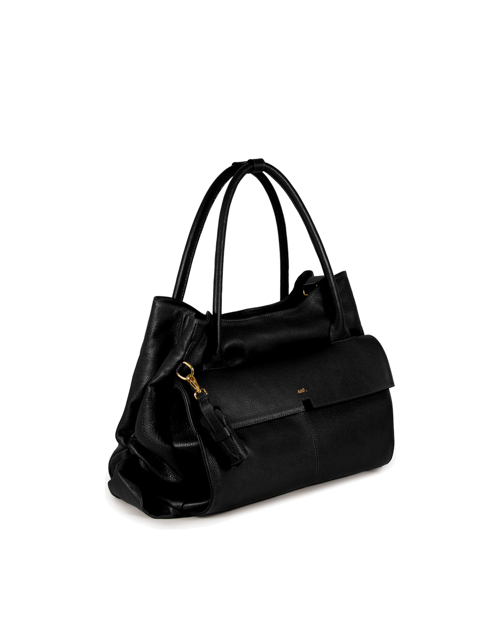 Bolsa Collab Amanda Couro Adô Cor Preto