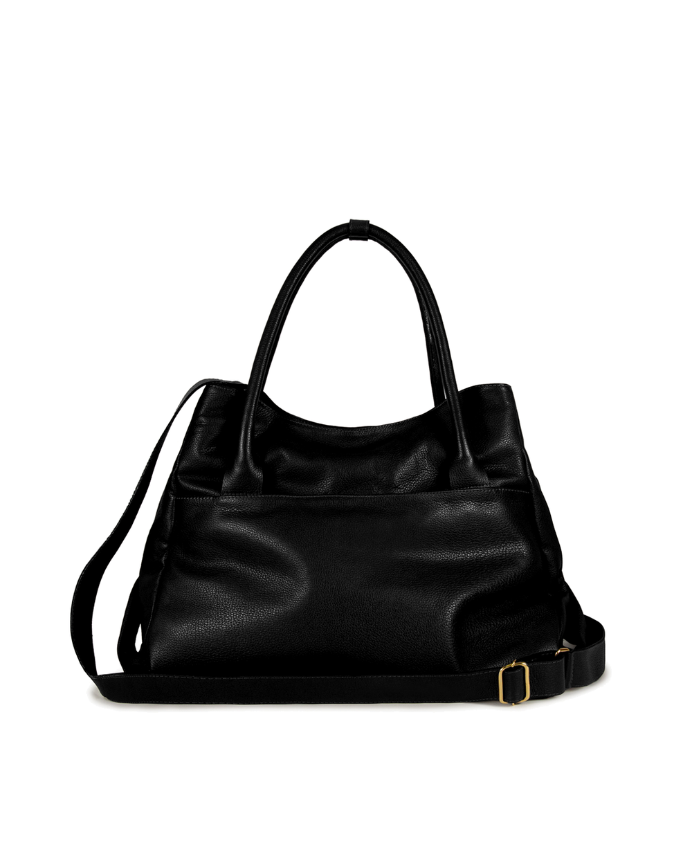 Bolsa Collab Amanda Couro Adô Cor Preto