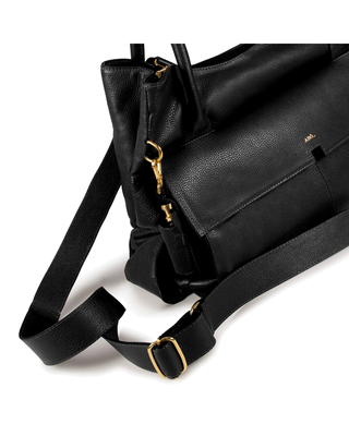 Bolsa Collab Amanda Couro Adô Cor Preto
