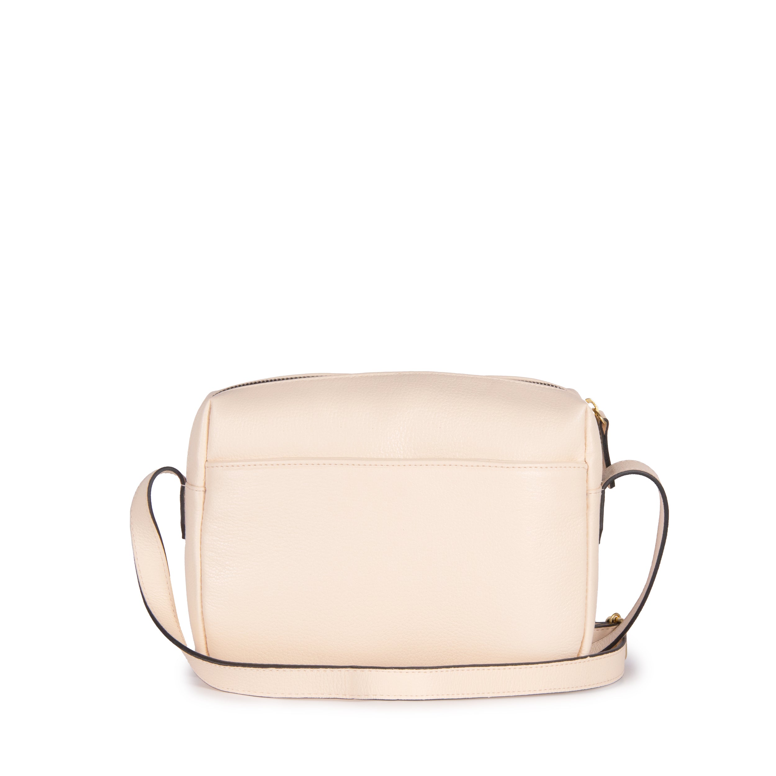 Bolsa Block Essencial Couro Adô Cor Creme Brulee