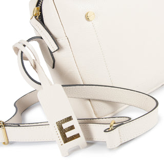 Bolsa Block Essencial Couro Adô Cor Branco Latte