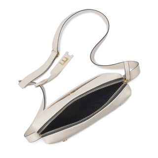 Bolsa Block Essencial Couro Adô Cor Branco Latte