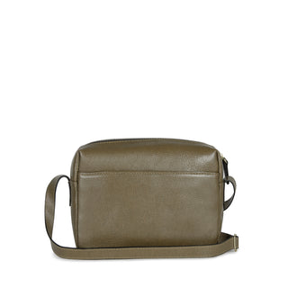 Bolsa Block Essencial Couro Adô Cor Cinza Fendi