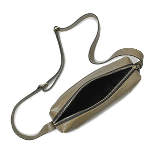 Bolsa Block Essencial Couro Adô Cor Cinza Fendi