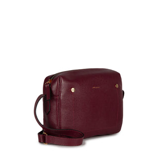 Bolsa Block Essencial Couro Adô Cor Framboesa