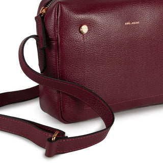 Bolsa Block Essencial Couro Adô Cor Framboesa