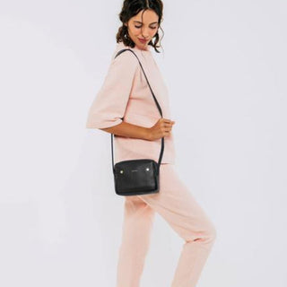 Bolsa Block Mini Essencial Couro Adô Cor Preto