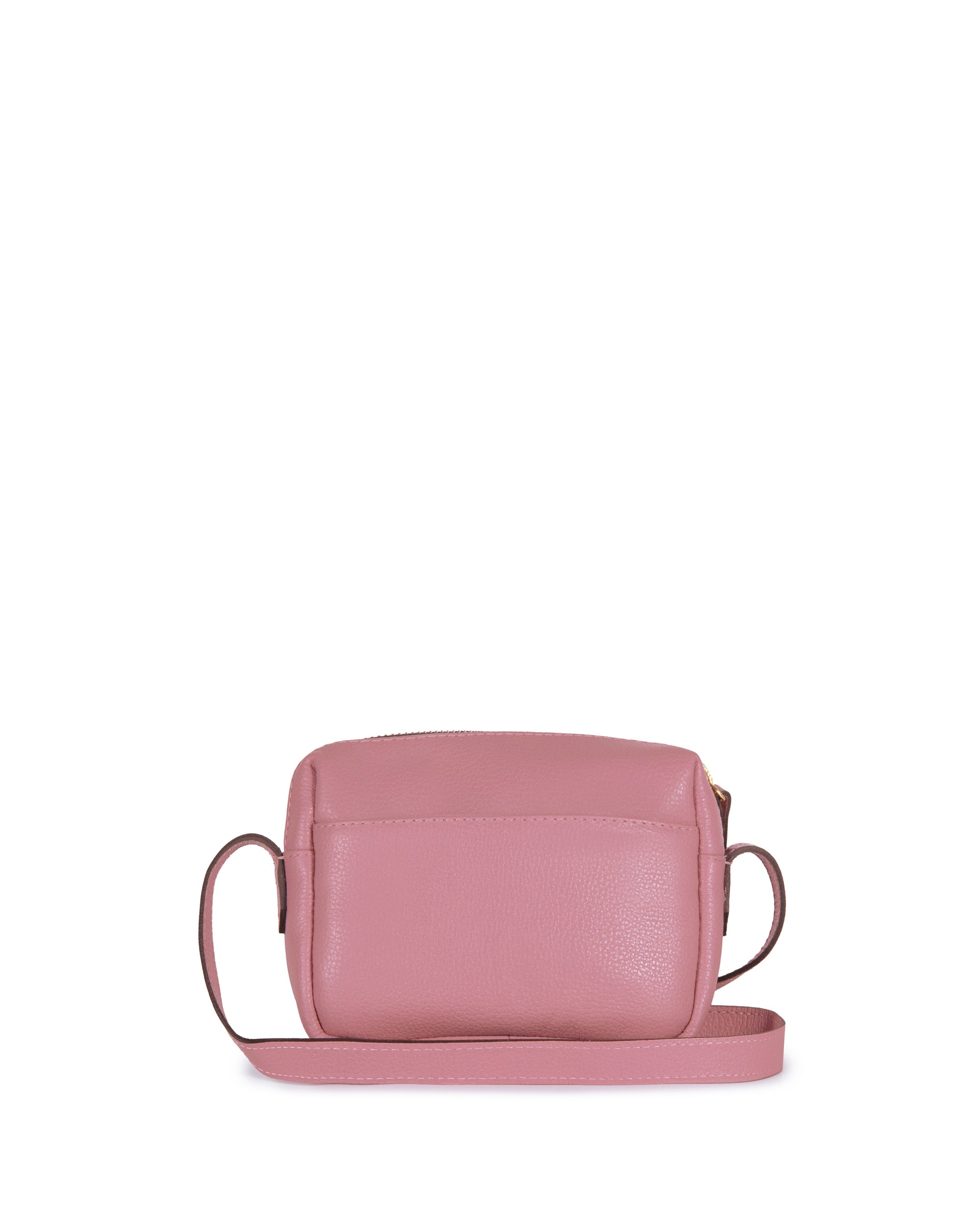 Bolsa Block Mini Essencial Couro Adô Cor Rosa Mauve