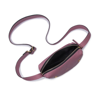 Bolsa Block Mini Essencial Couro Adô Cor Rosa Mauve