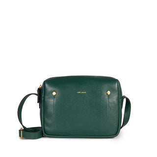 Bolsa Block Essencial Couro Adô Cor Verde Noturno