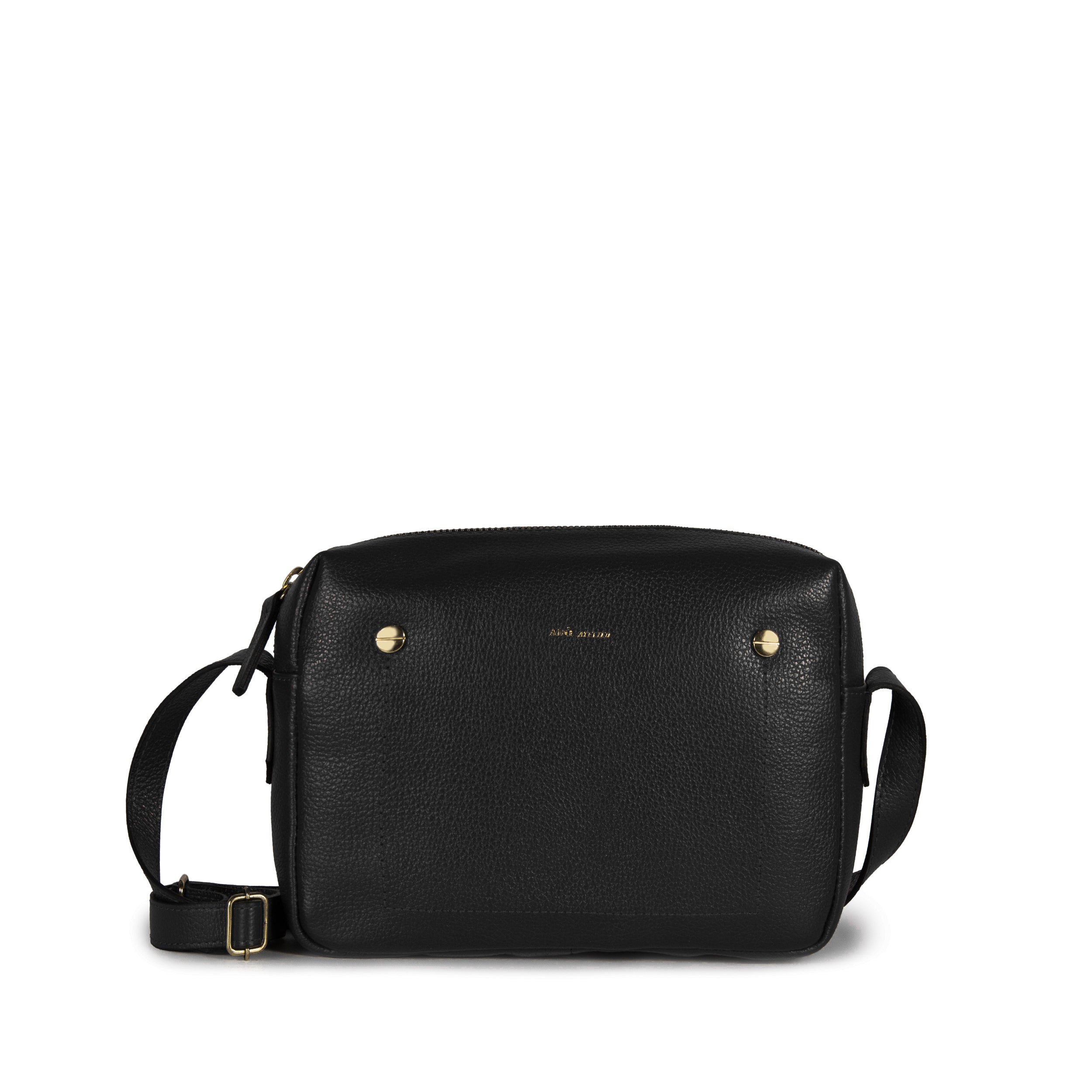 Bolsa Block Essencial Couro Adô Cor Preto