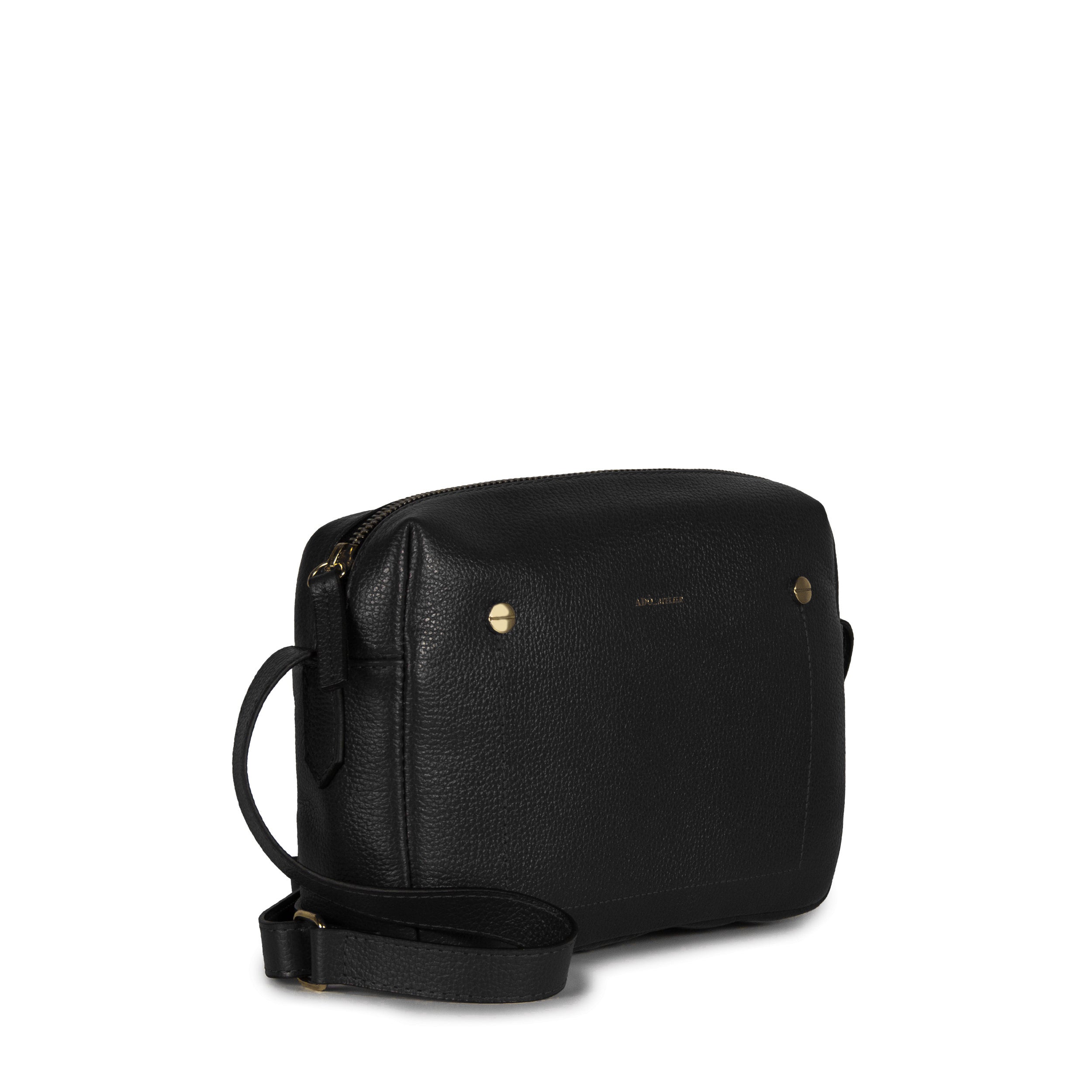 Bolsa Block Essencial Couro Adô Cor Preto